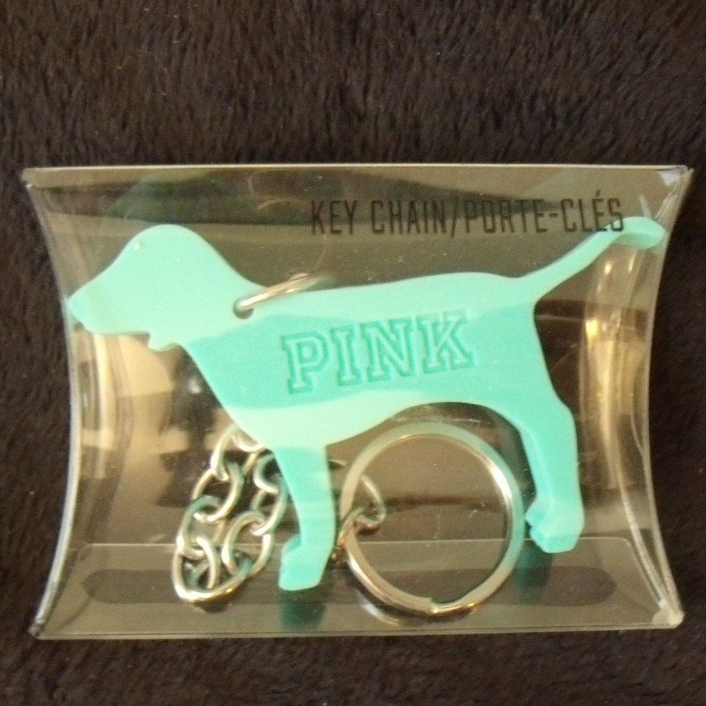 PINK VS Dog Keychain